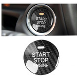 Boton Start Stop Fibra Carbono P/ Mazda 2 3 6 Cx3 Cx5 16-18