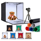 Caja De Luz Para Fotografia Zkeezm Plegable 24 X 24  -negro