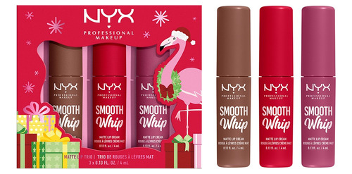 Smooth Whip Labiales Trio Nyx Professional Makeup
