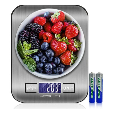 Báscula De Acero Inoxidable Para Alimentos 10kg\u002F1glcd | MercadoLibre