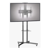 Suporte Pedestal Para Tv 32 A 70 Com Rodízios Rack-100