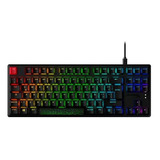 Teclado Mecánico Hyperx Alloy Origins Core Pbt Español Red Gaming Color Del Teclado Negro Idioma Español Latinoamérica