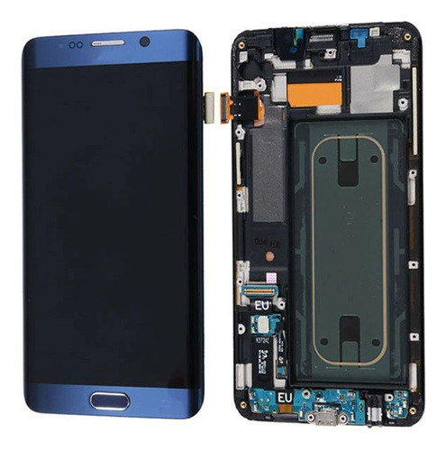 Tela Display Lcd Para Galaxy S6 Edge Plus Trincada