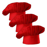 Gorra De Chef Profesional Ajustable Conjunto De Tres Piezas