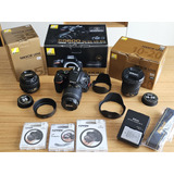 Nikon D5600 Kit 18-55mm + Lentes: 35mm & 10-20mm