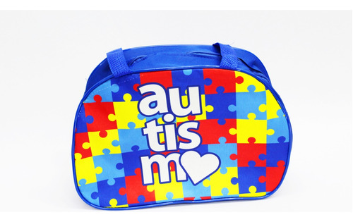 Bolsa Para Troca De Roupa Infantil Autismo Puzzle Vnml