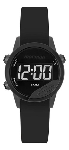 Relógio Mormaii Mude Unissex Mo4100aa/8p C/ Garantia E Nf