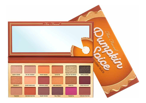 Paleta Sombras Ojos Pumpkin Spice X Too Faced 100% Original