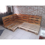 Cama 1 Plaza De Pallets.  Usado Como Nuevo