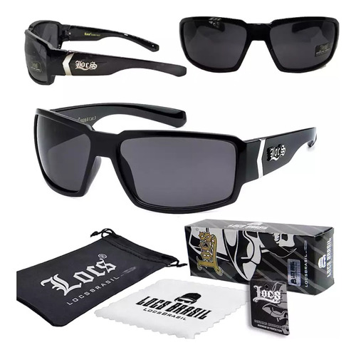 Óculos Escuro Locs Brasil - Weeknd Bk - Uv400 Premium