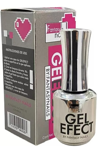 Gel Efect Fantasy Nails Finish Top