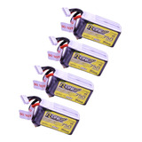 4 Pack - Bateria Lipo Tattu 750mah 14.8v 4s 95c Xt30 Drone