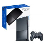 Sony Playstation 2 Slim Standard Cor Charcoal Black
