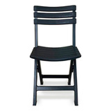 Cadeira Dobrável Plástica Lanchonete Bar Area Lazer 110kg