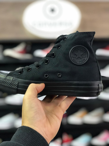 Converse Botitas Negras 100% (original)  Talle 37