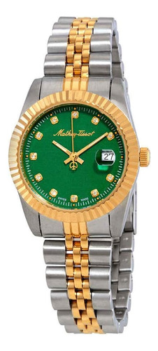 Mathey-tissot Mathey Iii Reloj De Cuarzo Con Esfera Verde Pa