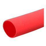 Tubo Termocontraíble De 3 Mm X 5 Mts Rojo
