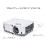 Viewsonic Proyector Dlp Pg707x De Red Xga De 4000 Lúmenes Co