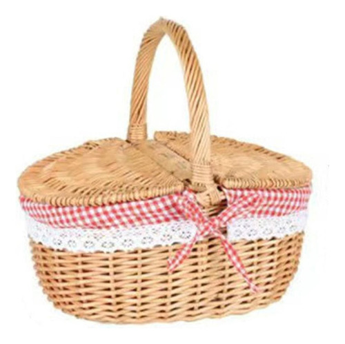 Higher Quality Cesta De Camping Picnic Mimbre De Estilo