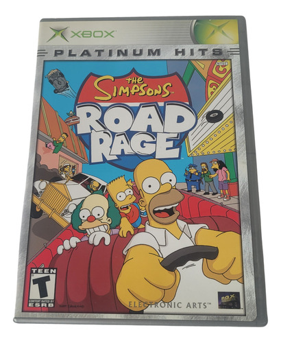 The Simpsons Road Rage Xbox Clássico Original Novo