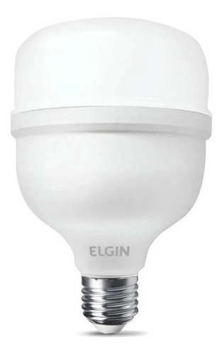 Lâmpada Led Alta Potência Super Bulbo 40w Branco Frio Elgin Cor Da Luz Branco-frio 110v/220v