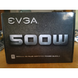 Fuente De Poder Evga 500w 80 Plus White Certificado