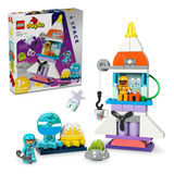 Lego® Duplo® Aventura En Transbordador Espacial 3en1 Cohete Juguete De Construcción Educativo Sobre Ciencia Y Descubrimientos Para Niños Y Niñas De 3 Años En Adelante 10422