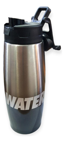 Botella Deportiva Waterdog Termica Acero Inox 450 C/detalles