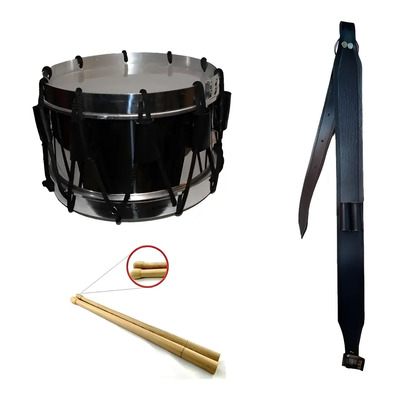 Tambor Acero DM Junior Para Banda De Guerra Aro Aluminio | Envío gratis
