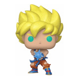 Figura De Acción  Super Saiyan Goku With Kamehameha/diamond Collection De Funko Pop! Animation