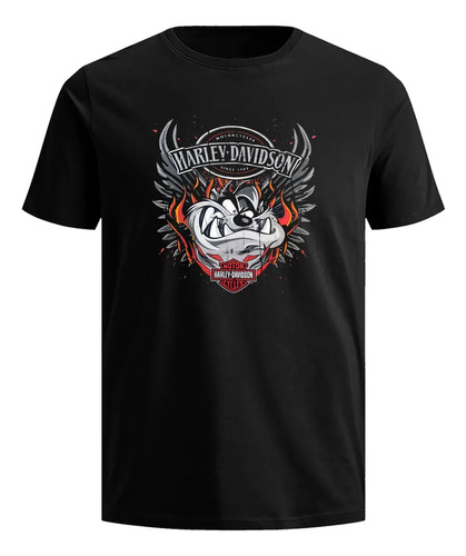 Jjl Playera Harley Davidson Camise Dtg 1585