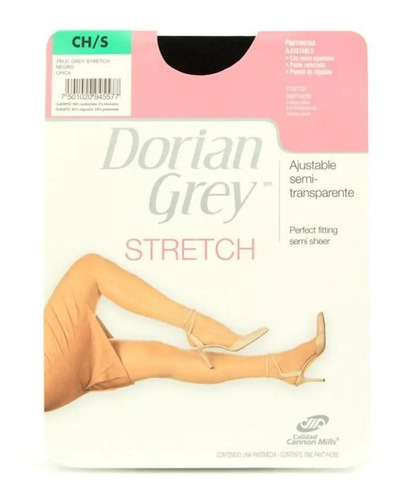 Pantimedia Dorian Grey Stretch Popular 12 Pares | Envío gratis
