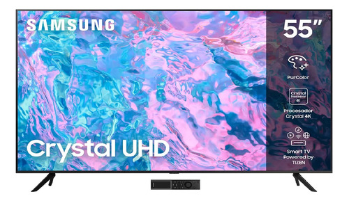 Samsung Pantalla 55pul 4k Uhd Smart Tv