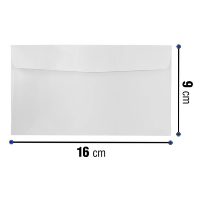 Sobre Ordinario Blanco Tamaño Carta (paq. 500 Pza) Ecológico Lisa | Envío gratis