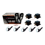 Alarma Audiobahn Us-60 + 5 Seguros Electricos + 4 Relays