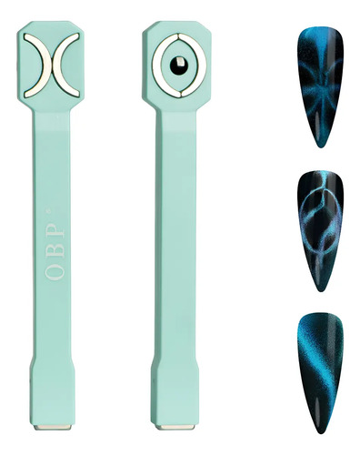 Obp Imán 3 En 1 Efecto Ojo De Gato Para Decoración De Uñas