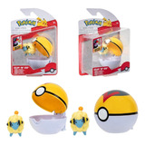 Figuras Pokemon Pack De Pelea Mareep + Level Ball Jazwares