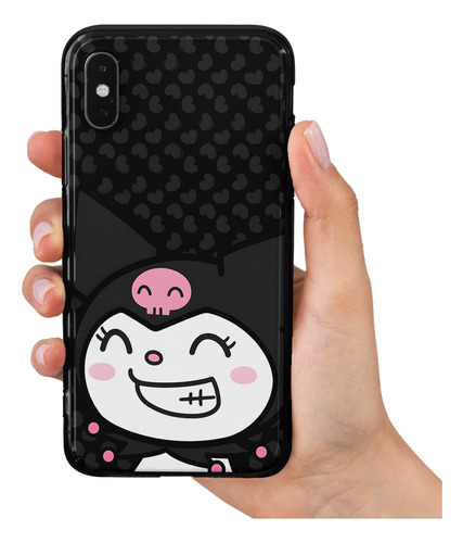 Funda Para Motorola En Todos Los Modelos Kuromi Smile.