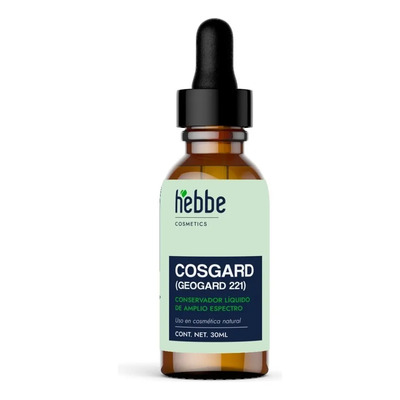 Conservador Natural Hebbe Geogard 221 Libre Parabenos Aceite 30ml | Meses sin interés