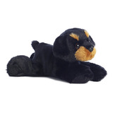 Peluche Raina Perro Rottweiler Aurora Mini Flopsie Cachorro