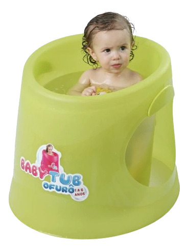 Banheira Infantil Babytub Ofurô 1-6 Anos Cristal Cítrica +b