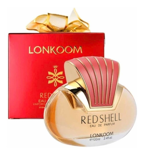 Perfume Red Shell Lonkoom Edp 100ml Original + Amostra