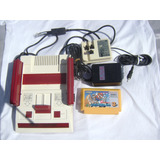 Nintendo Family Computer Color  Blanco Y Rojo