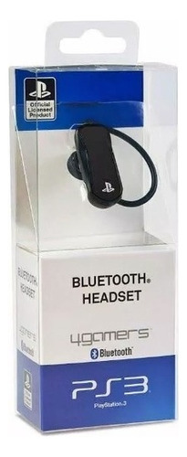 Headset Bluetooth P/ Playstation 3 Sem Fio Ps3 Smartphone Cor Preto