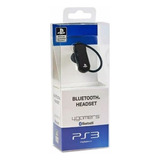 Headset Bluetooth P/ Playstation 3 Sem Fio Ps3 Smartphone Cor Preto