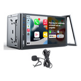 7''2 Din Carplay Auto Estéreo Mirrorlink Con Pantalla Táctil