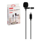 Microfono Corbatero Con Clip Apto iPhone iPad Lightning