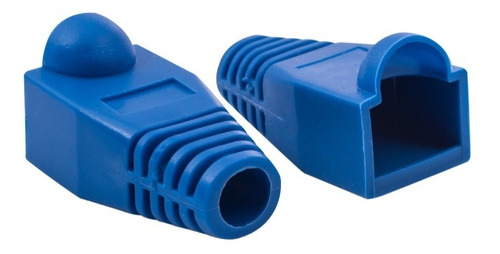 Atlanticswire Capuchon Rj45 6mm Azul 100un Factura/boleta