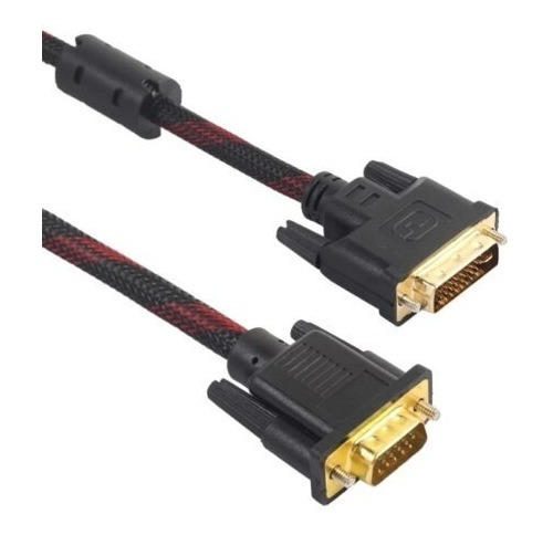 Cable Adpatador Vga A Dvi 24+5 1.5 M/ Crisol Tecno 