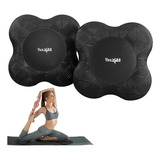 Yes4all Rodillera Gruesa Antideslizante Para Yoga - Negro